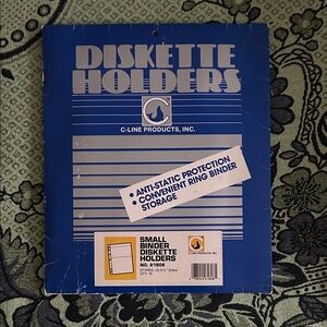C-Line Blue Diskette Holders has 9 out of 10 available